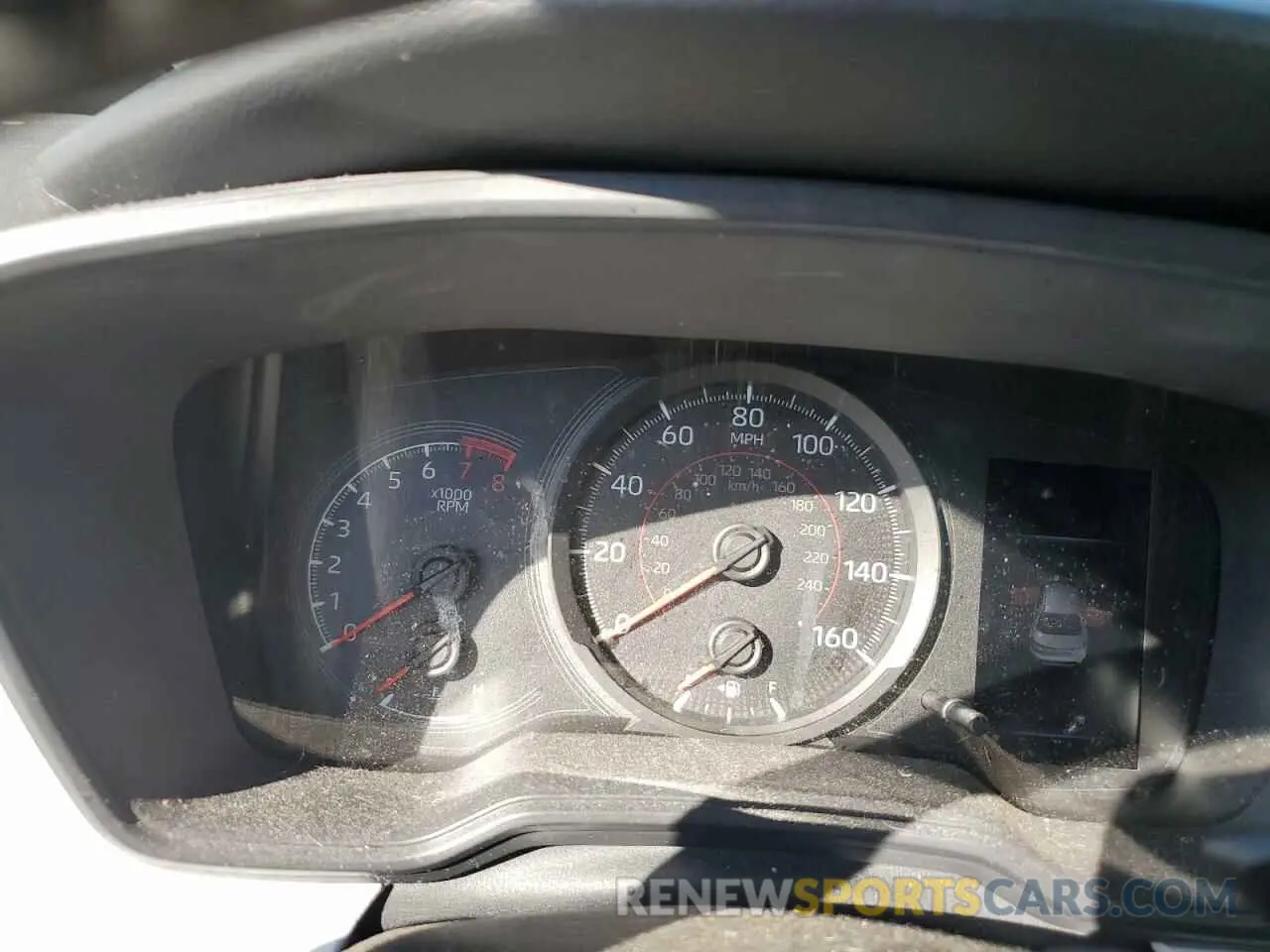 9 fotografías del automóvil dañado JTDS4RCE1LJ003626 TOYOTA COROLLA 2020