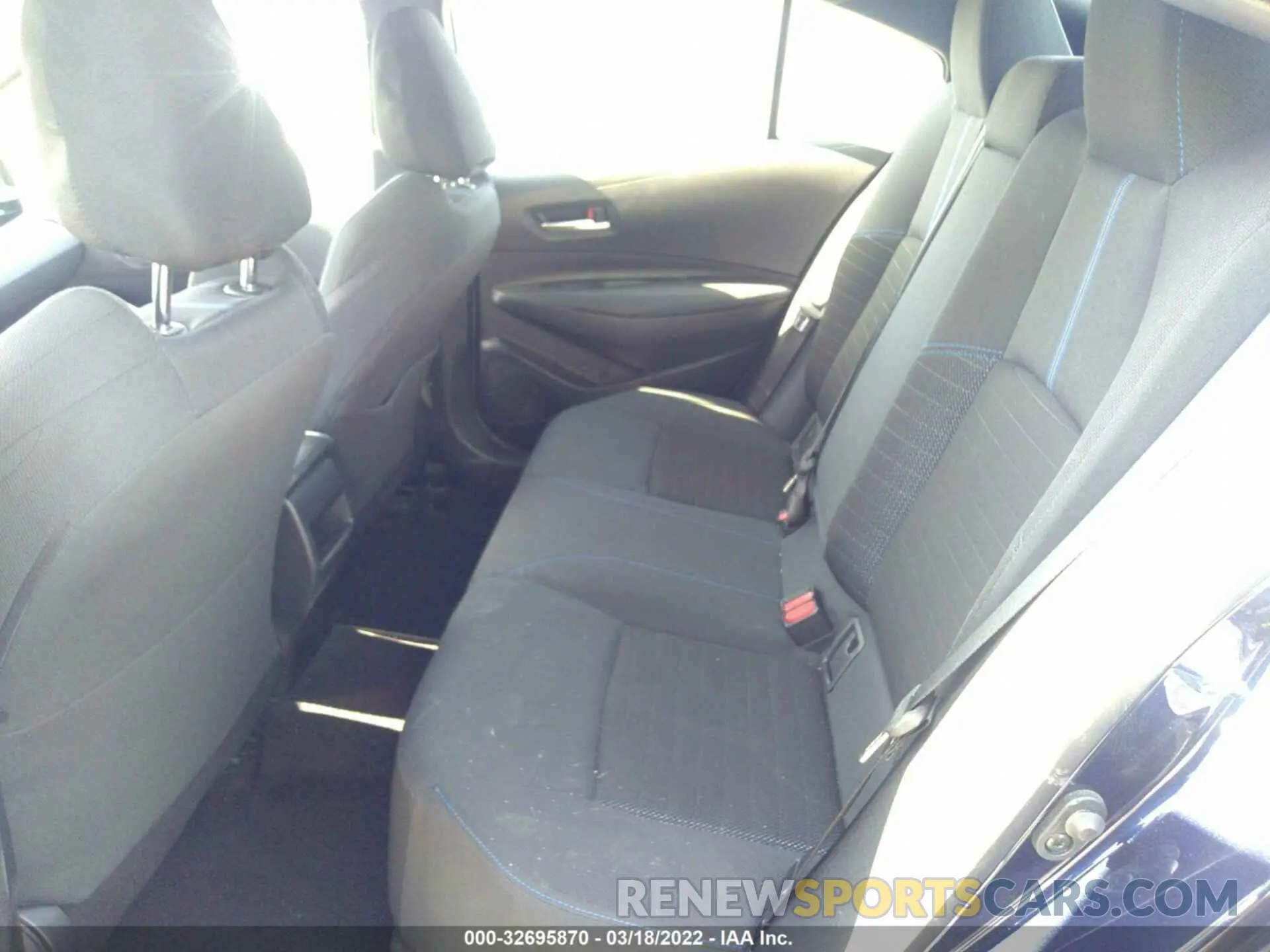 8 fotografías del automóvil dañado JTDS4RCE1LJ010429 TOYOTA COROLLA 2020