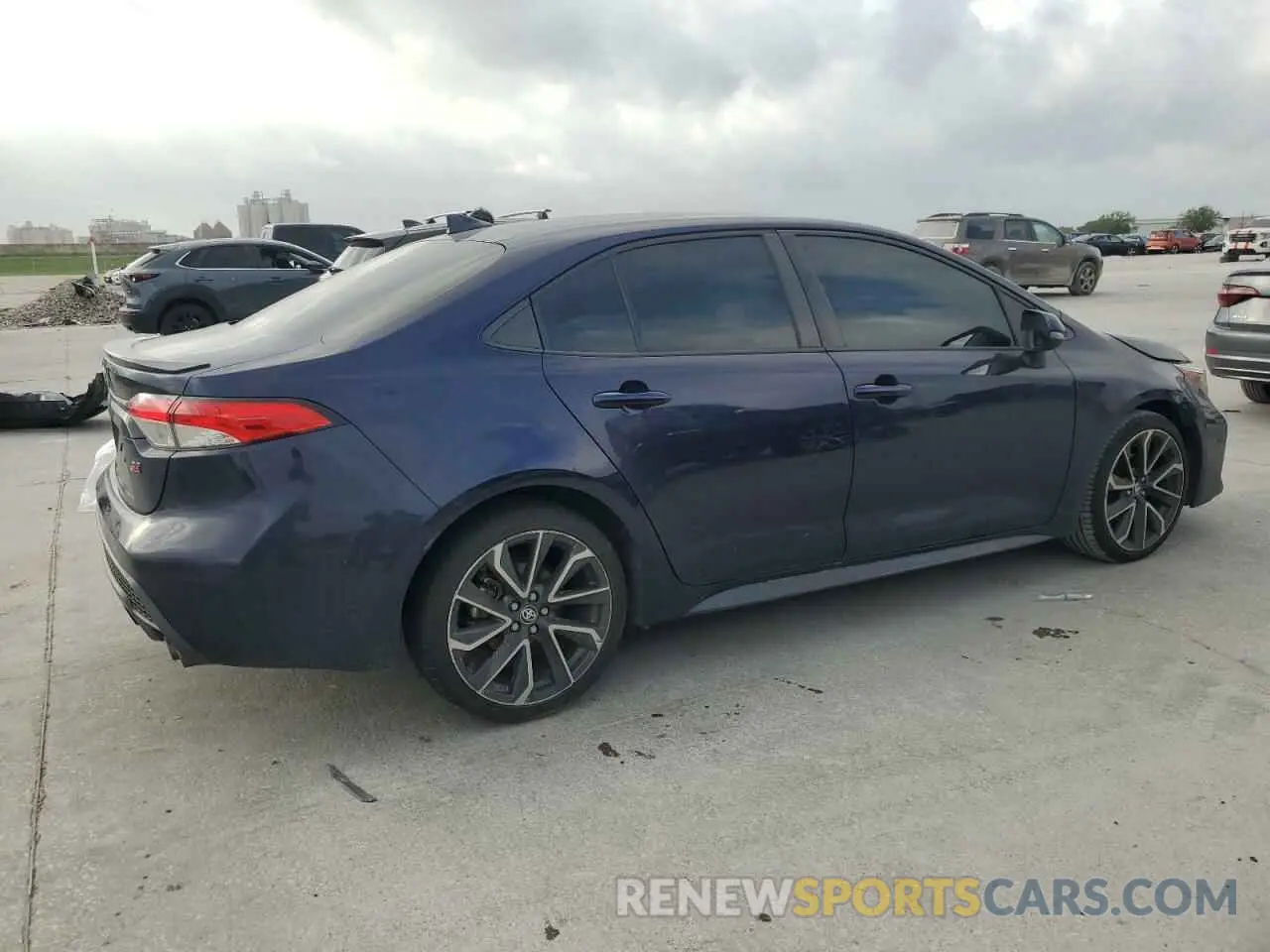 3 fotografías del automóvil dañado JTDS4RCE1LJ015341 TOYOTA COROLLA 2020