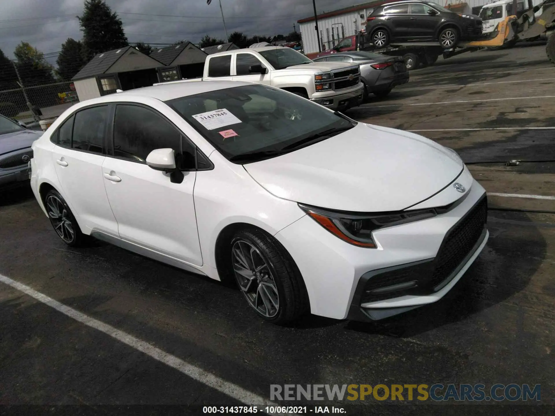 1 fotografías del automóvil dañado JTDS4RCE1LJ019129 TOYOTA COROLLA 2020