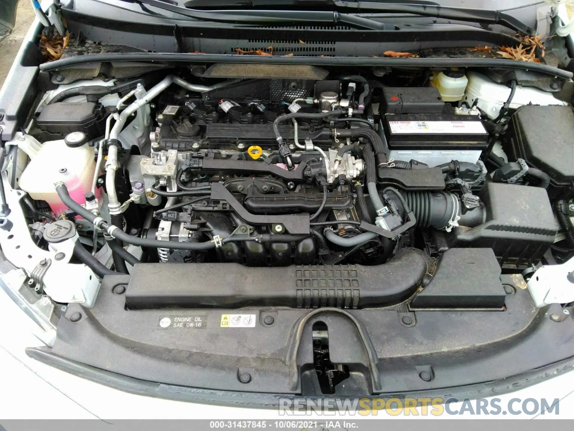 10 fotografías del automóvil dañado JTDS4RCE1LJ019129 TOYOTA COROLLA 2020