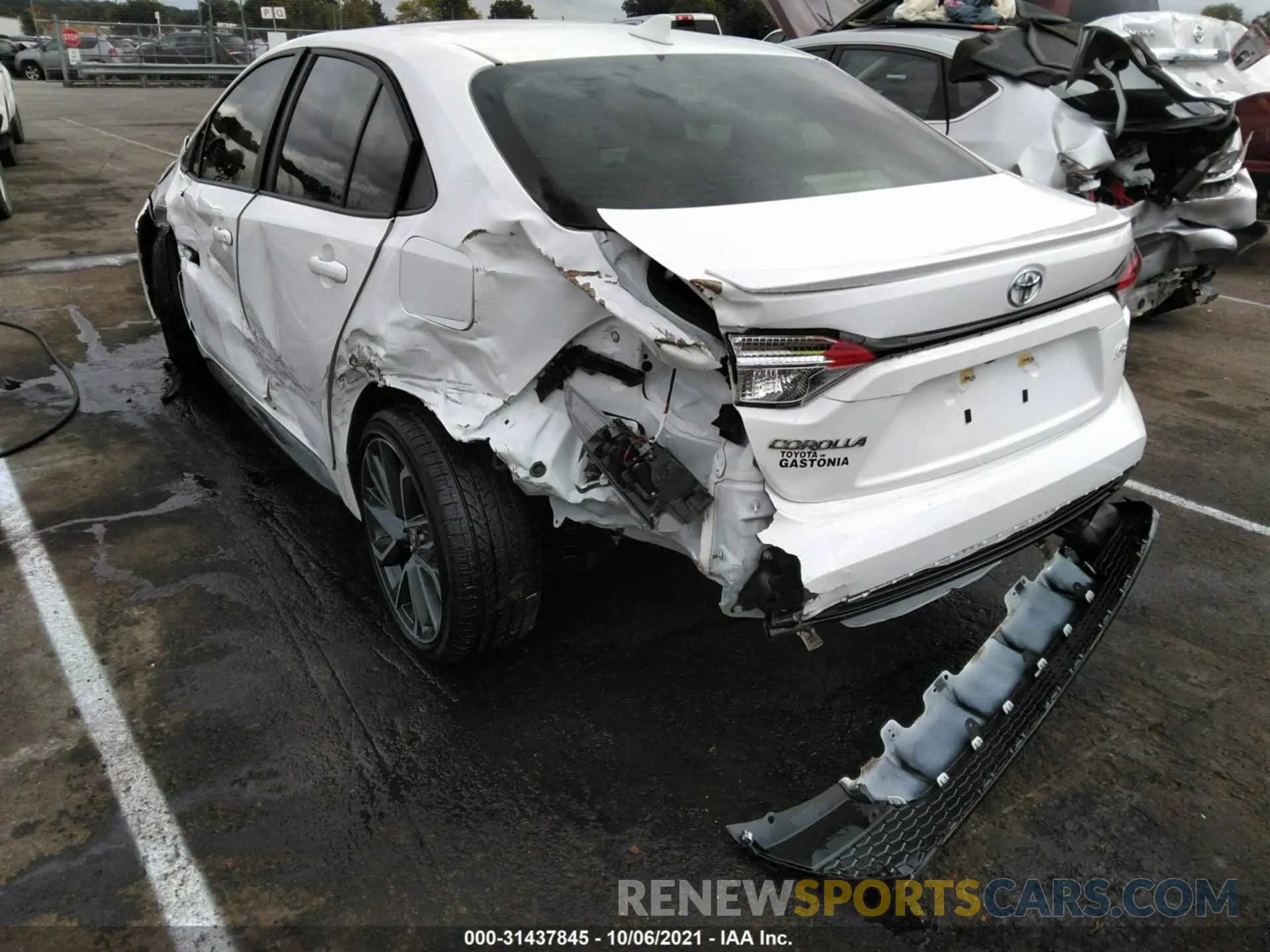 12 fotografías del automóvil dañado JTDS4RCE1LJ019129 TOYOTA COROLLA 2020
