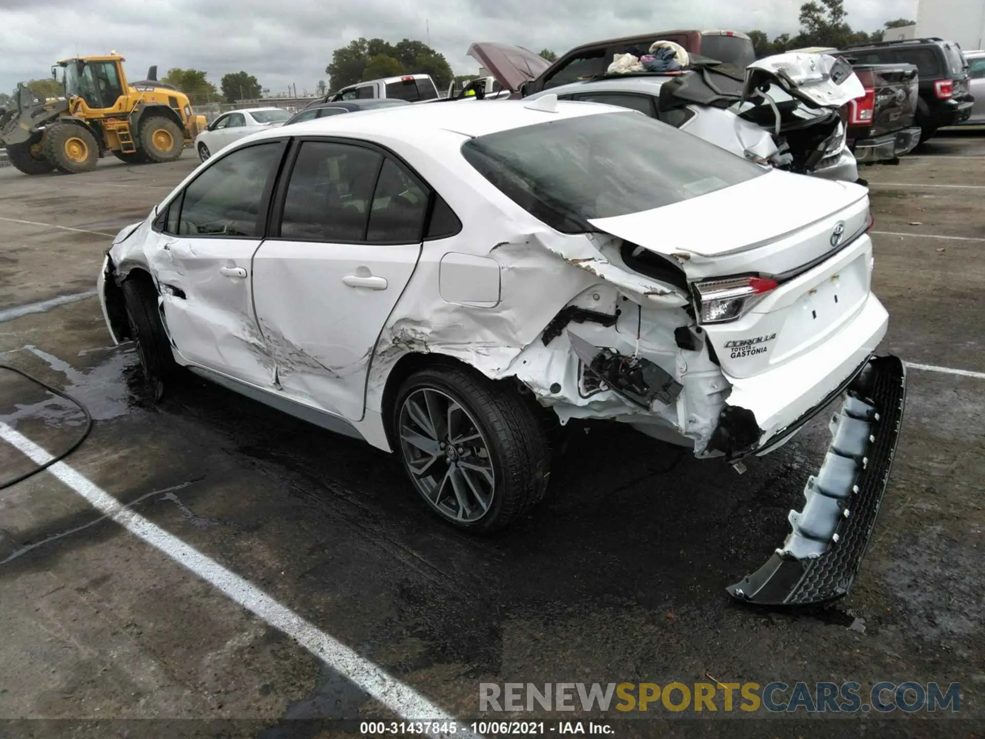 3 fotografías del automóvil dañado JTDS4RCE1LJ019129 TOYOTA COROLLA 2020