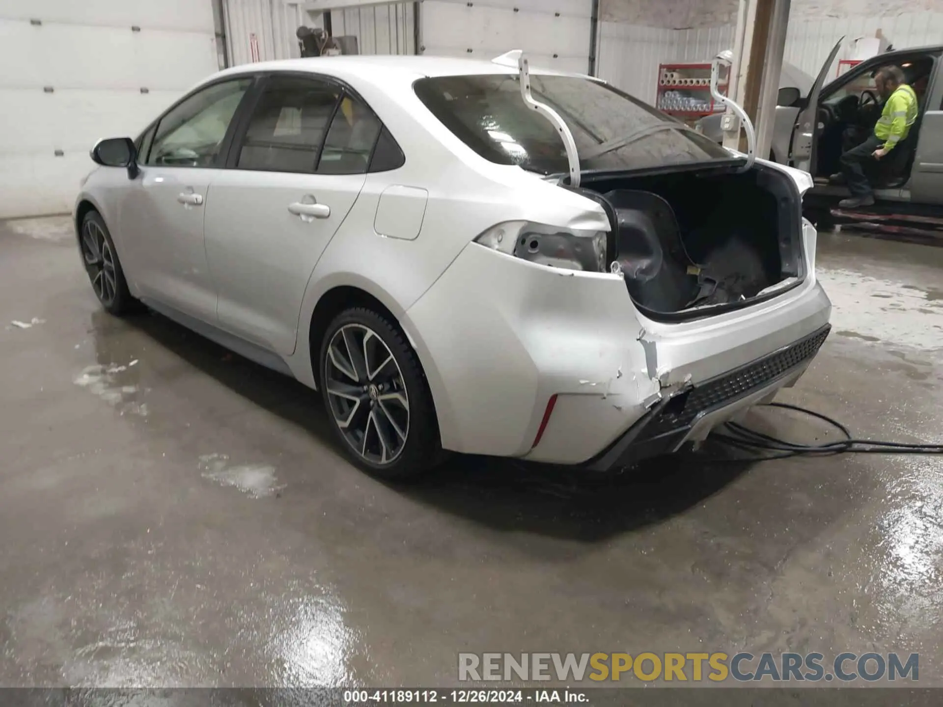 3 fotografías del automóvil dañado JTDS4RCE1LJ022807 TOYOTA COROLLA 2020
