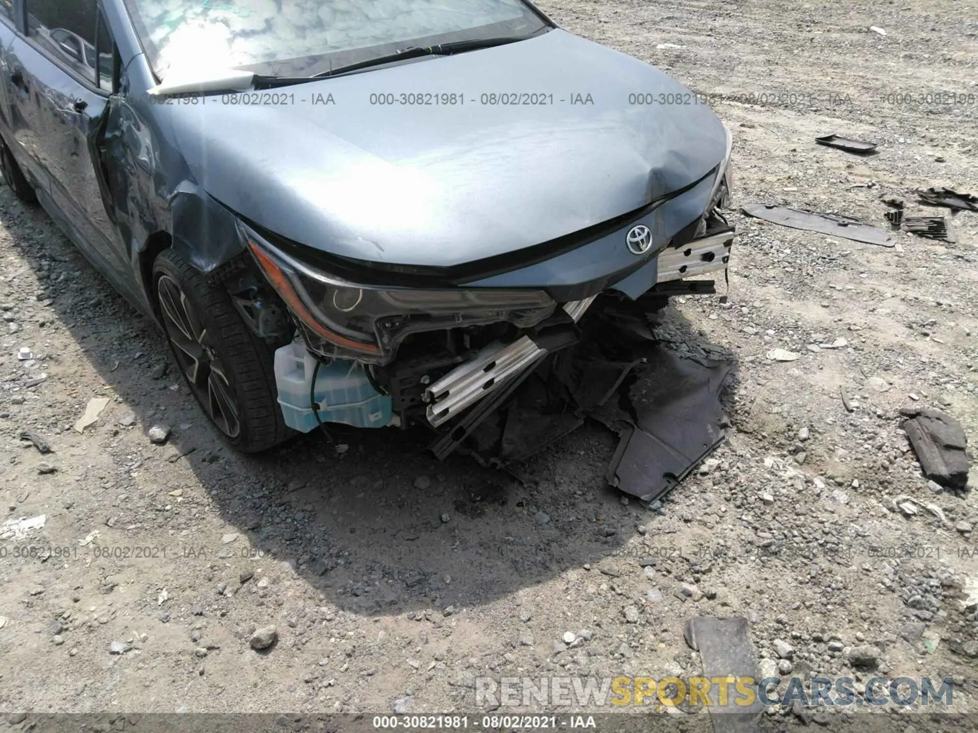 6 fotografías del automóvil dañado JTDS4RCE1LJ023987 TOYOTA COROLLA 2020