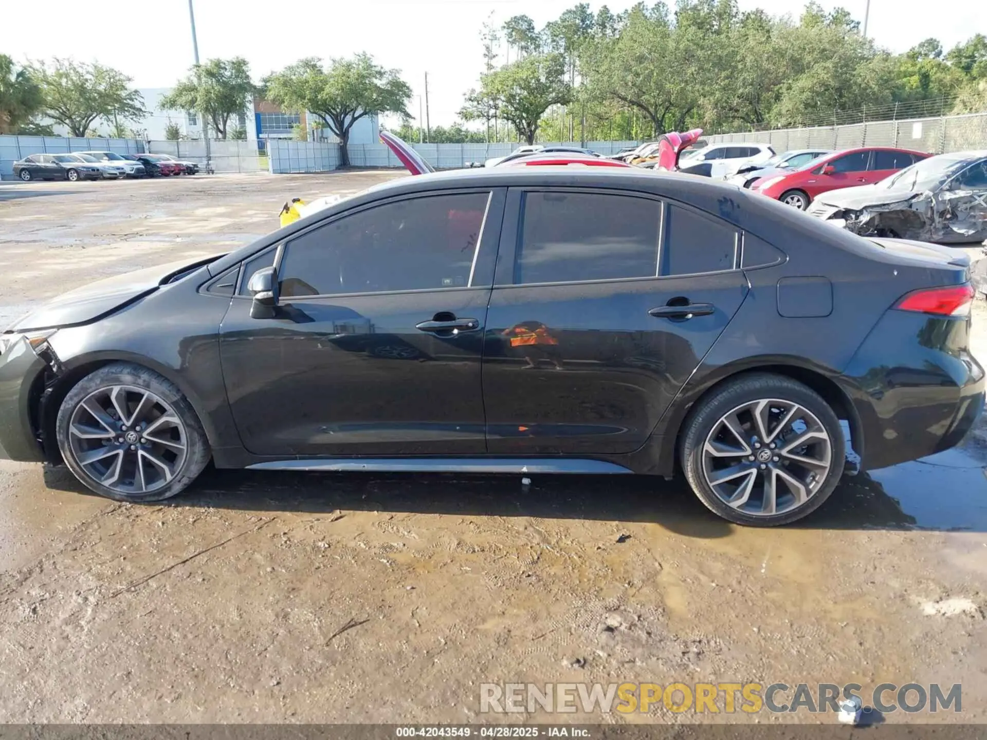 14 fotografías del automóvil dañado JTDS4RCE1LJ026243 TOYOTA COROLLA 2020