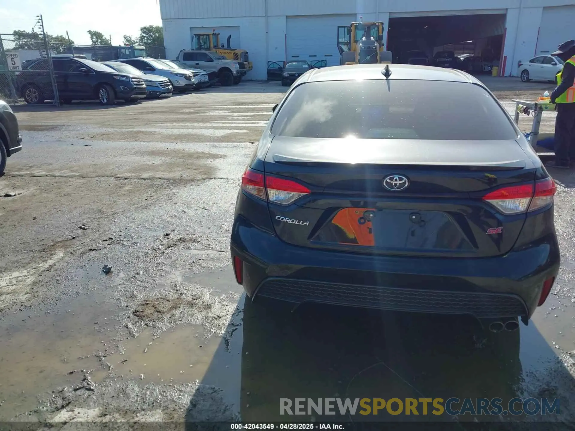16 fotografías del automóvil dañado JTDS4RCE1LJ026243 TOYOTA COROLLA 2020