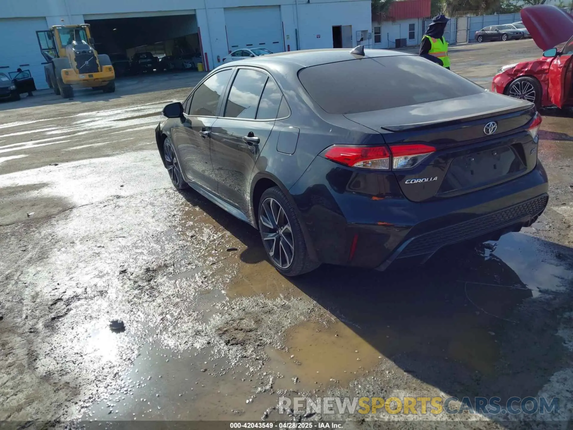 3 fotografías del automóvil dañado JTDS4RCE1LJ026243 TOYOTA COROLLA 2020