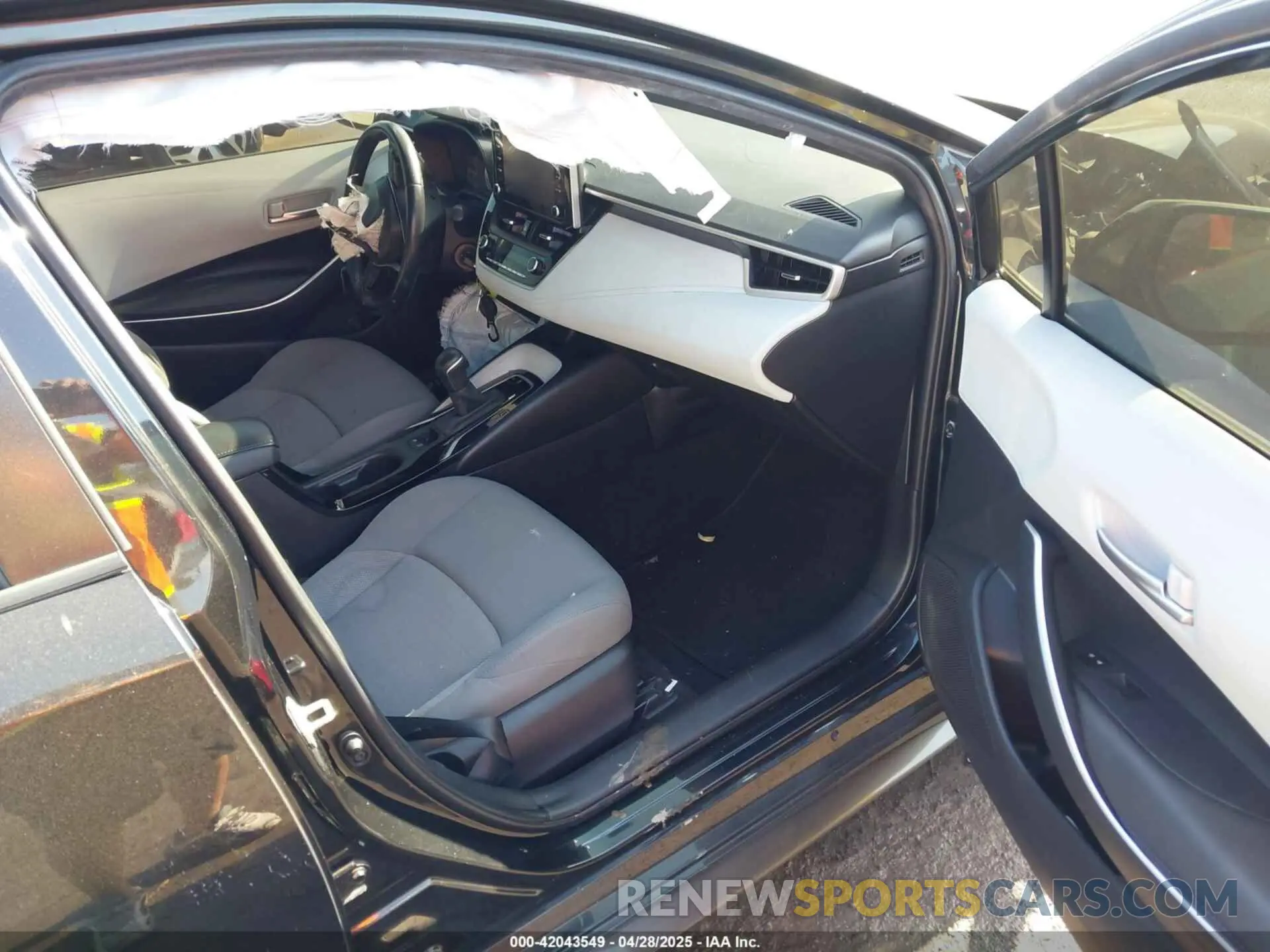 5 fotografías del automóvil dañado JTDS4RCE1LJ026243 TOYOTA COROLLA 2020