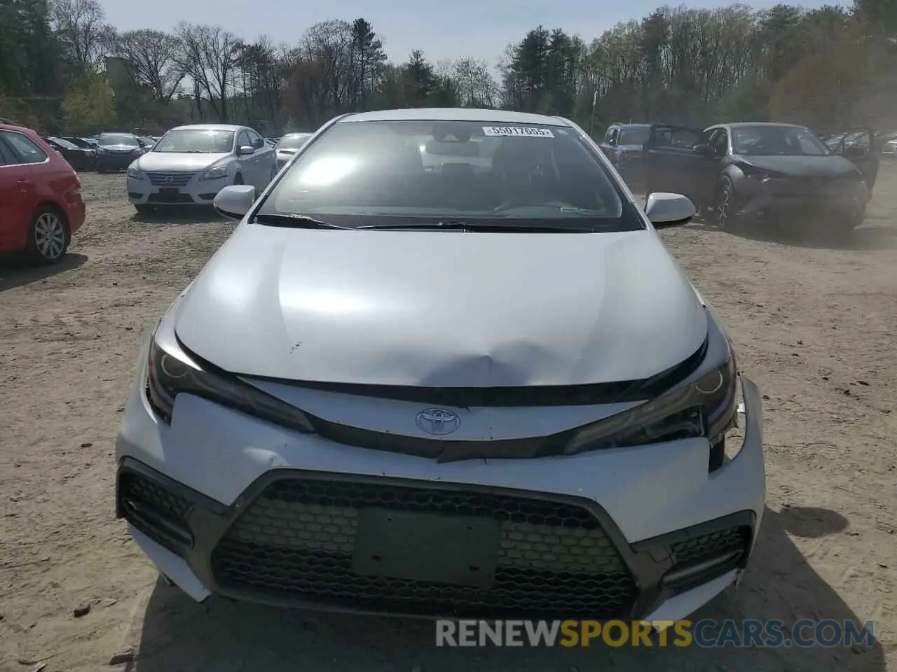 5 fotografías del automóvil dañado JTDS4RCE1LJ038988 TOYOTA COROLLA 2020