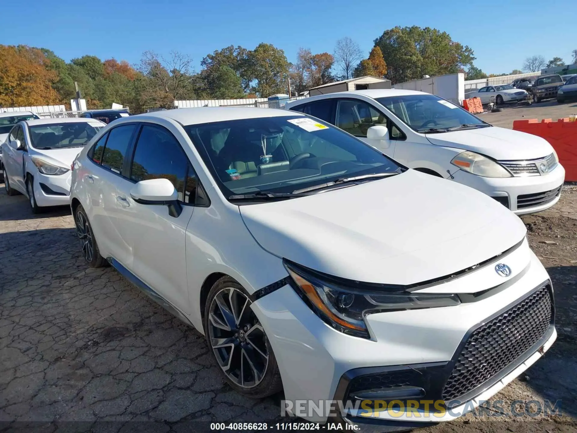1 fotografías del automóvil dañado JTDS4RCE1LJ039946 TOYOTA COROLLA 2020