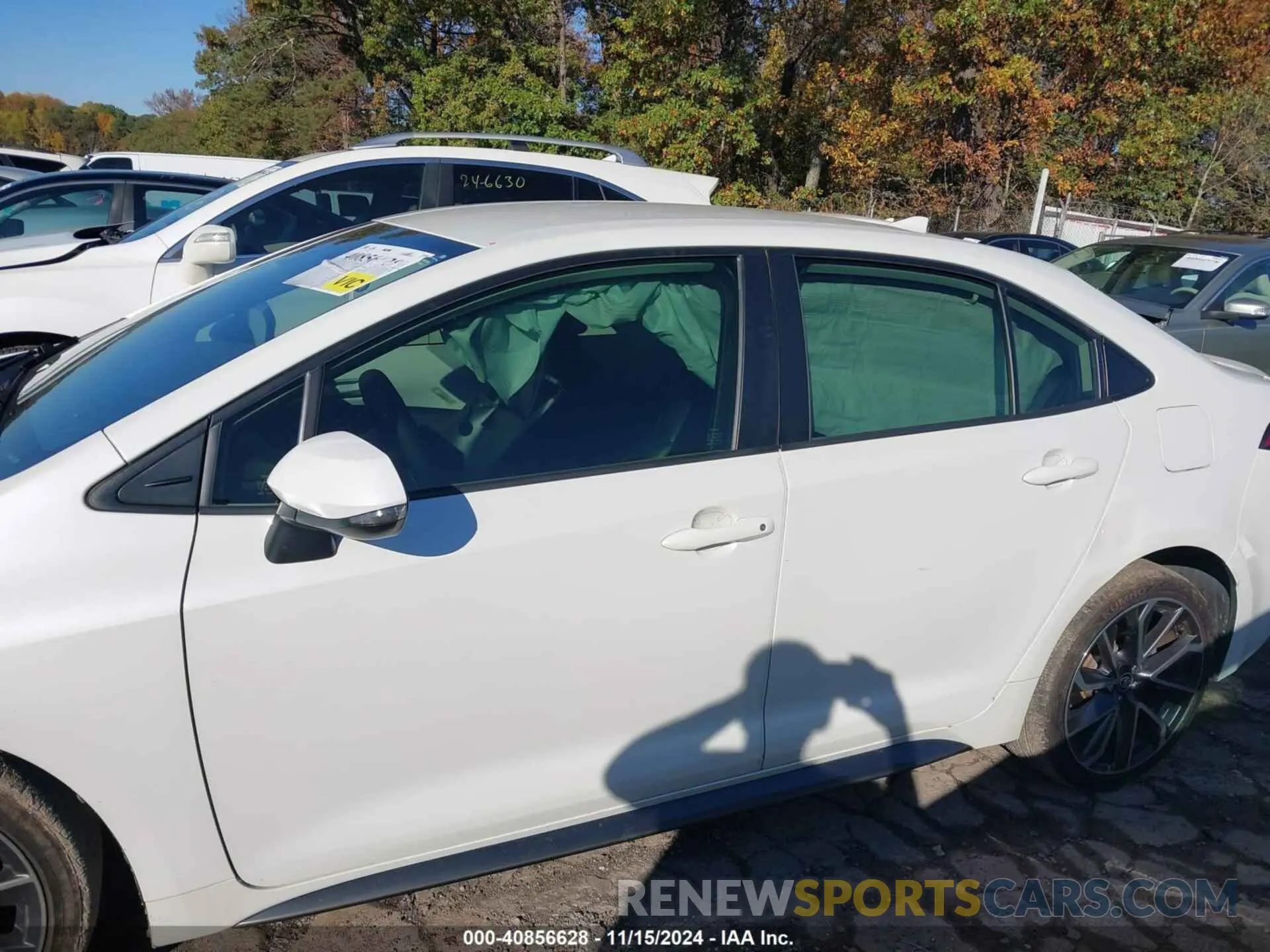 14 fotografías del automóvil dañado JTDS4RCE1LJ039946 TOYOTA COROLLA 2020