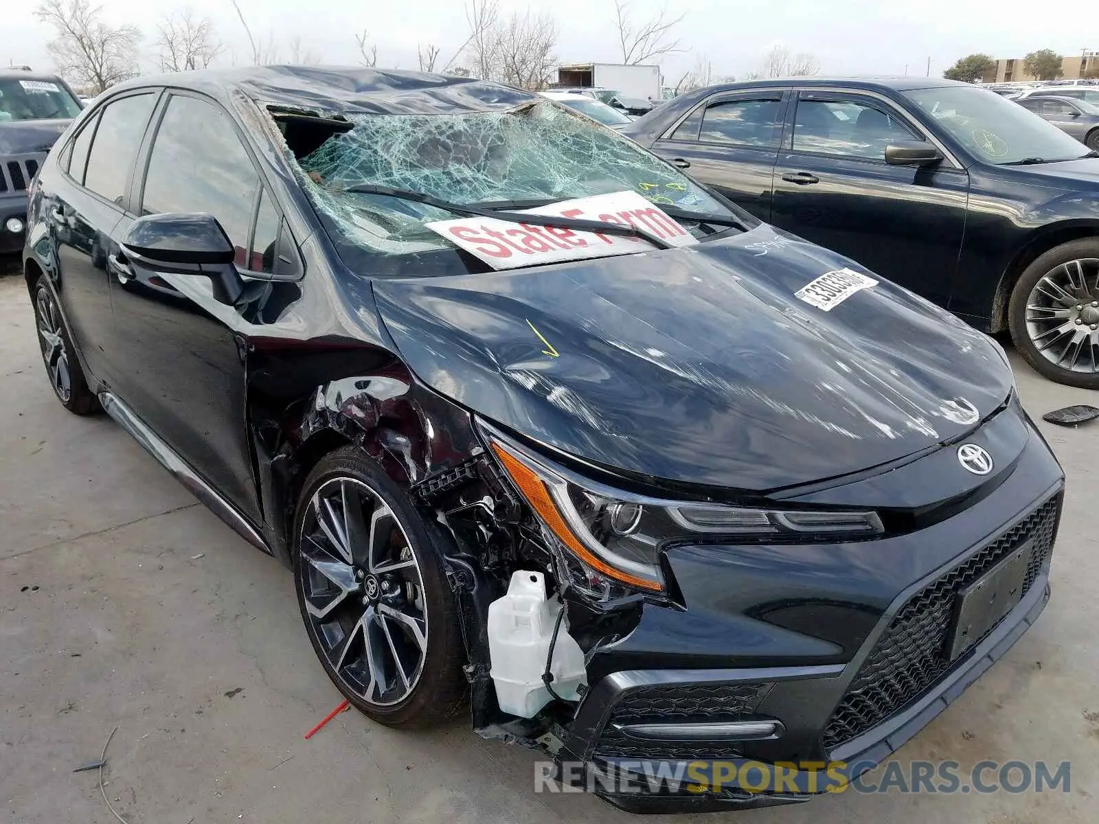1 fotografías del automóvil dañado JTDS4RCE1LJ040210 TOYOTA COROLLA 2020