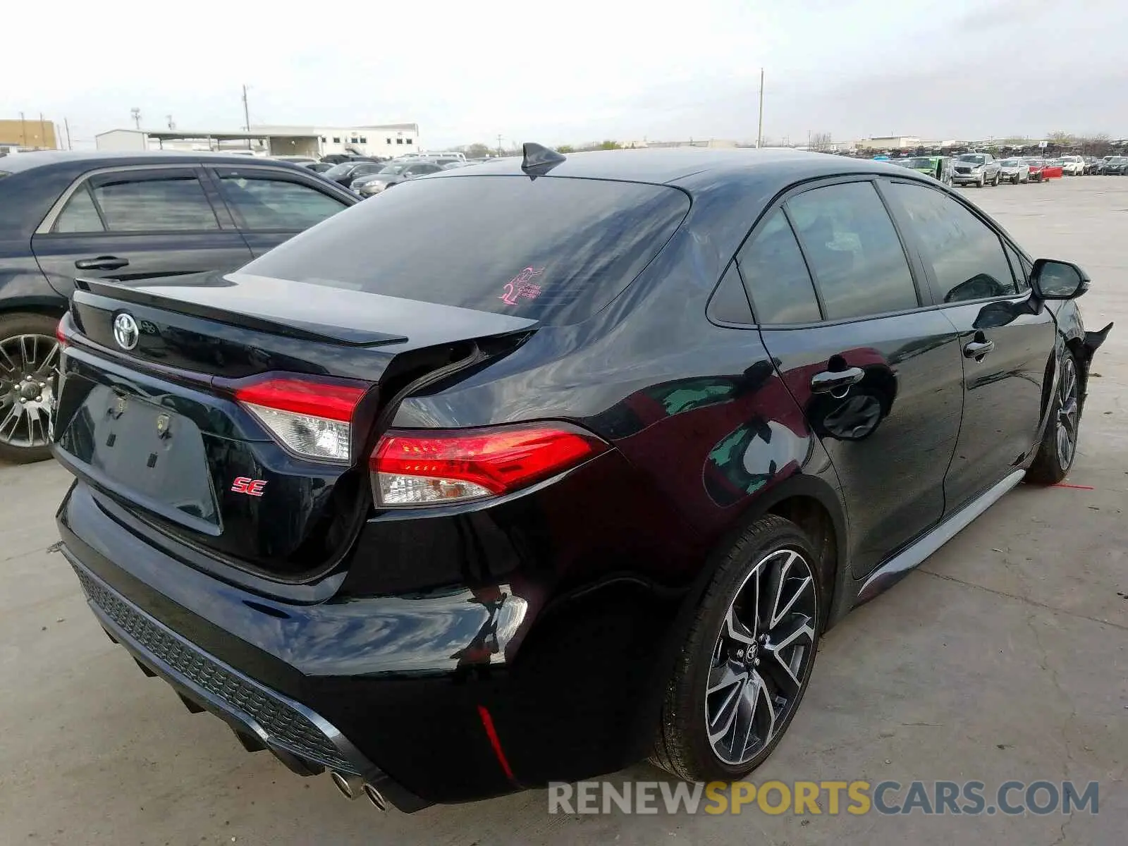4 fotografías del automóvil dañado JTDS4RCE1LJ040210 TOYOTA COROLLA 2020