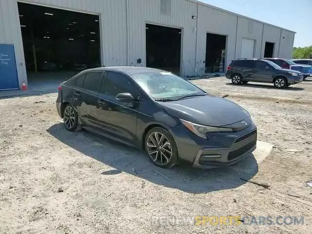11 fotografías del automóvil dañado JTDS4RCE2LJ001044 TOYOTA COROLLA 2020
