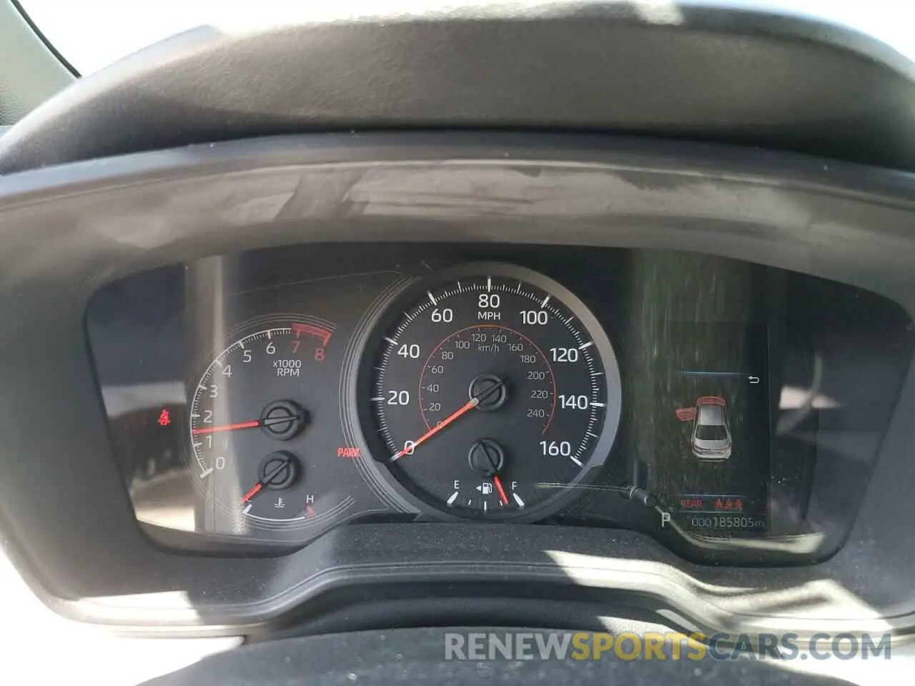 9 fotografías del automóvil dañado JTDS4RCE2LJ001044 TOYOTA COROLLA 2020
