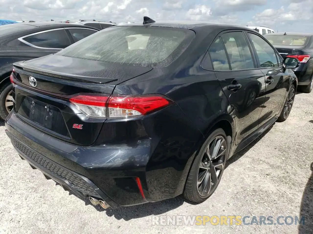3 fotografías del automóvil dañado JTDS4RCE2LJ007264 TOYOTA COROLLA 2020