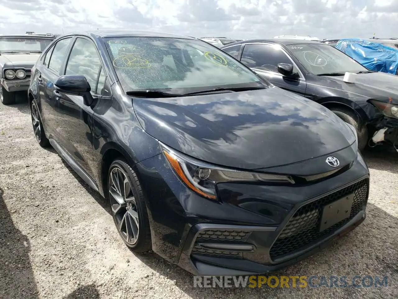4 fotografías del automóvil dañado JTDS4RCE2LJ007264 TOYOTA COROLLA 2020