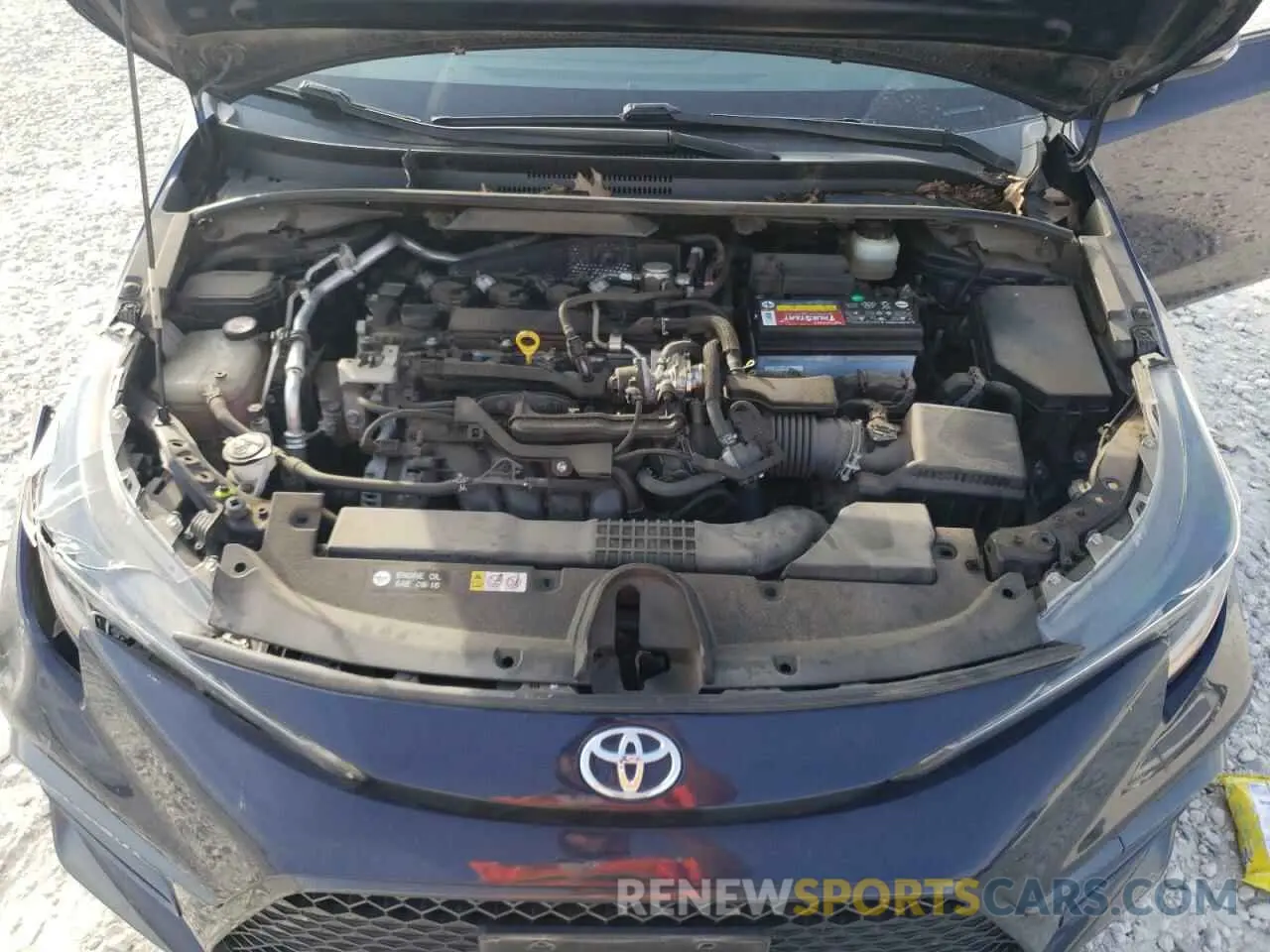 11 fotografías del automóvil dañado JTDS4RCE2LJ007362 TOYOTA COROLLA 2020