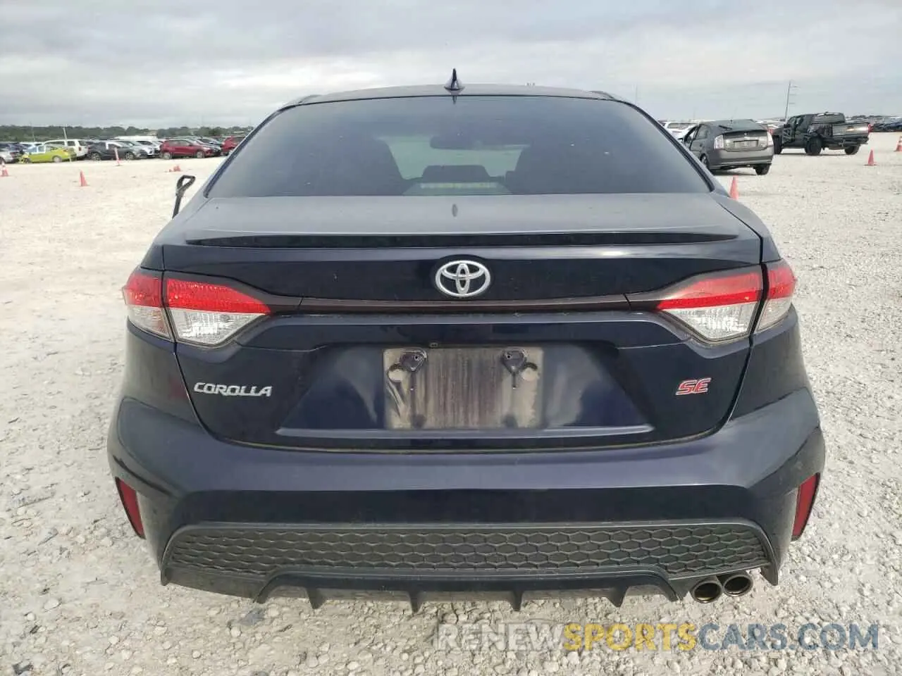 6 fotografías del automóvil dañado JTDS4RCE2LJ007362 TOYOTA COROLLA 2020