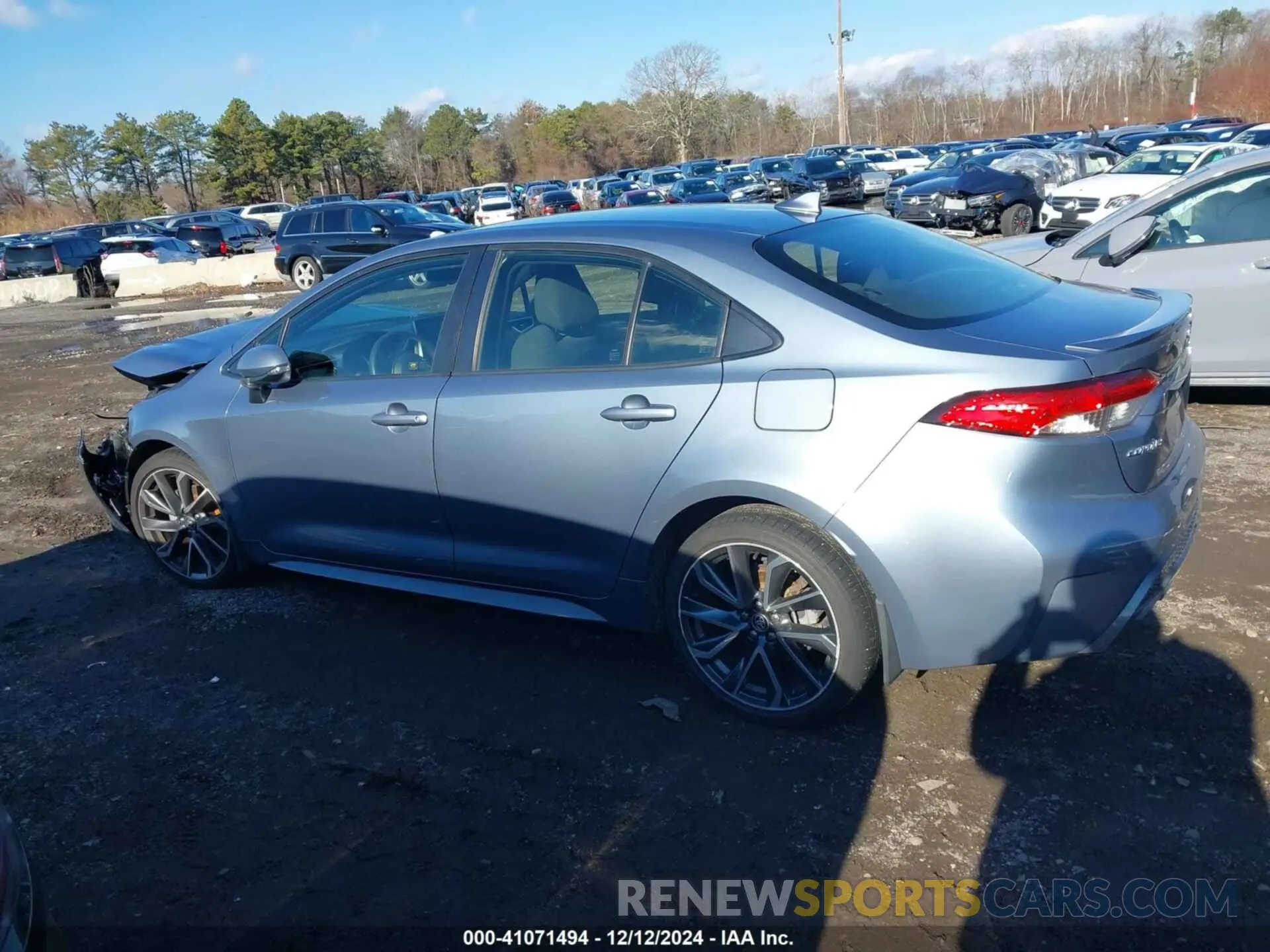14 fotografías del automóvil dañado JTDS4RCE2LJ015087 TOYOTA COROLLA 2020