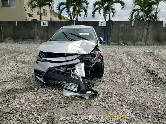 11 fotografías del automóvil dañado JTDS4RCE2LJ021665 TOYOTA COROLLA 2020