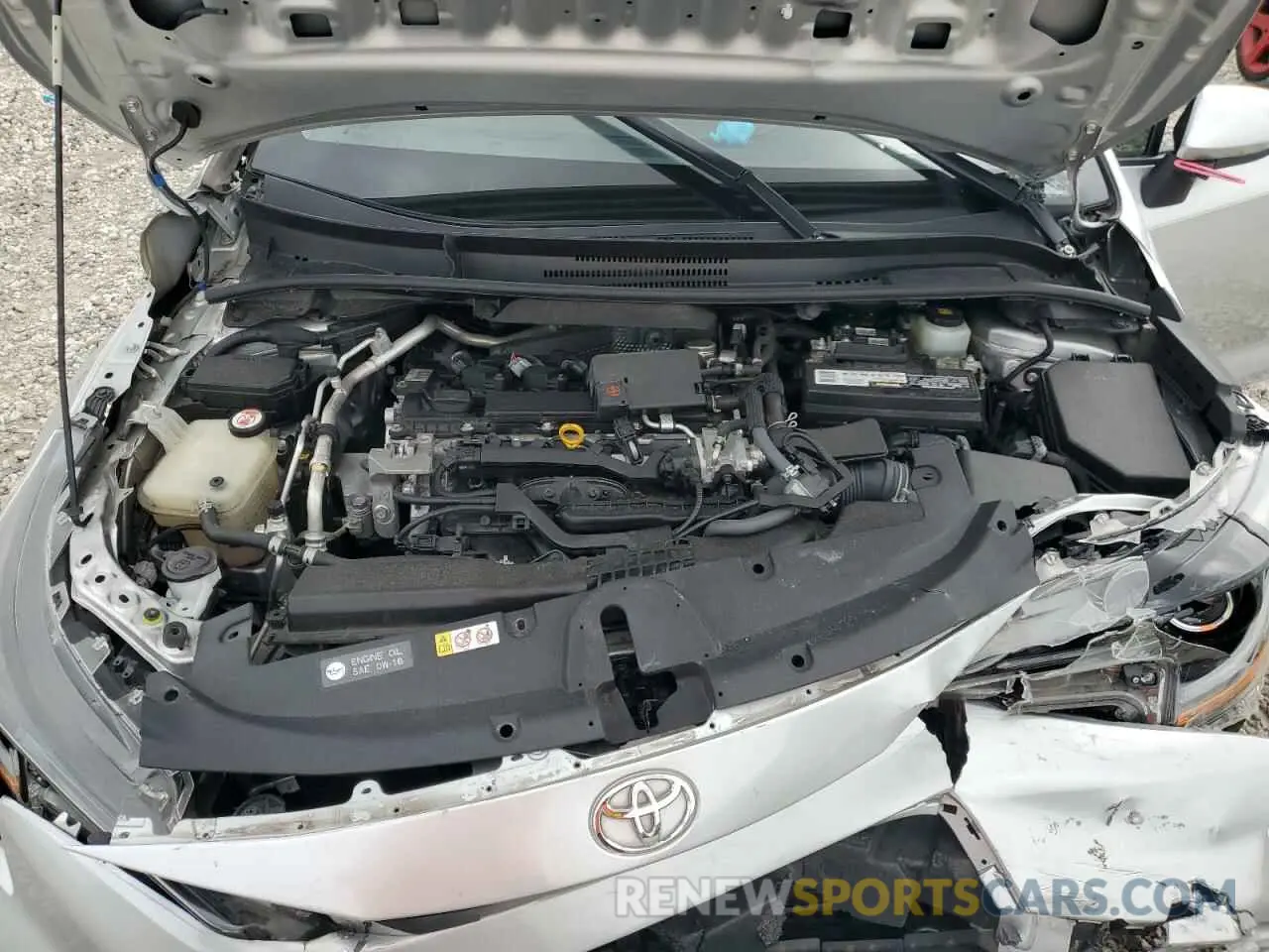 12 fotografías del automóvil dañado JTDS4RCE2LJ021665 TOYOTA COROLLA 2020