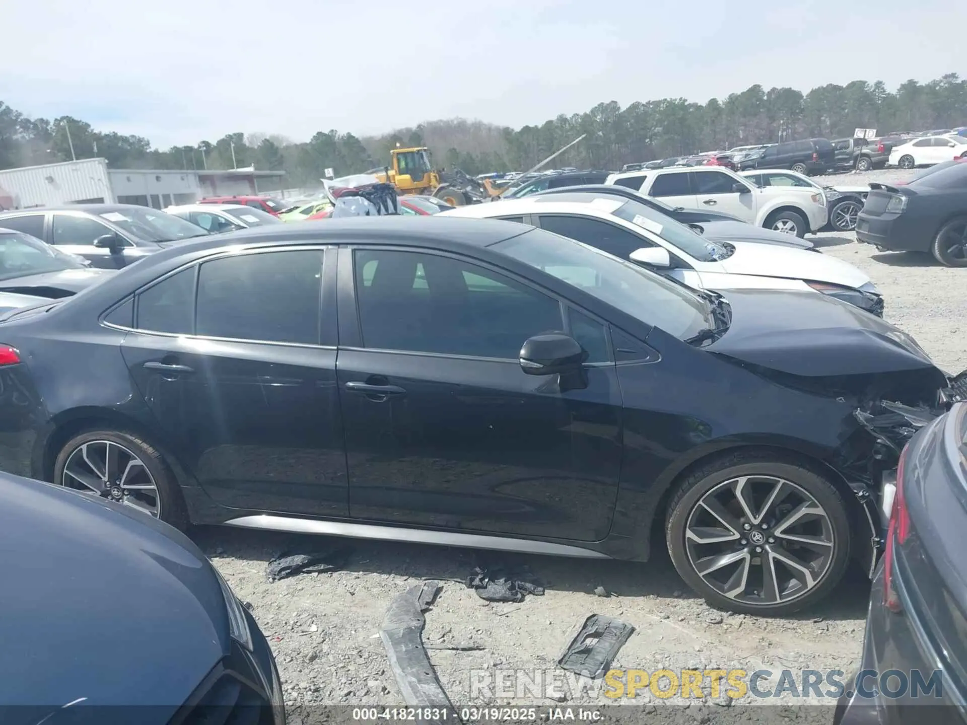 13 fotografías del automóvil dañado JTDS4RCE2LJ024338 TOYOTA COROLLA 2020