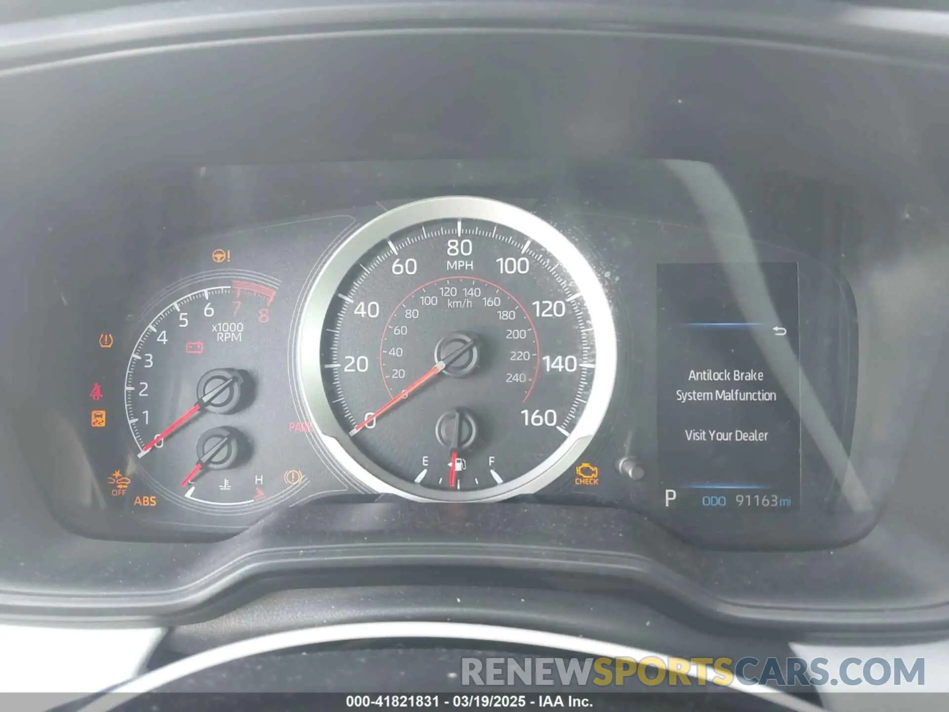 7 fotografías del automóvil dañado JTDS4RCE2LJ024338 TOYOTA COROLLA 2020