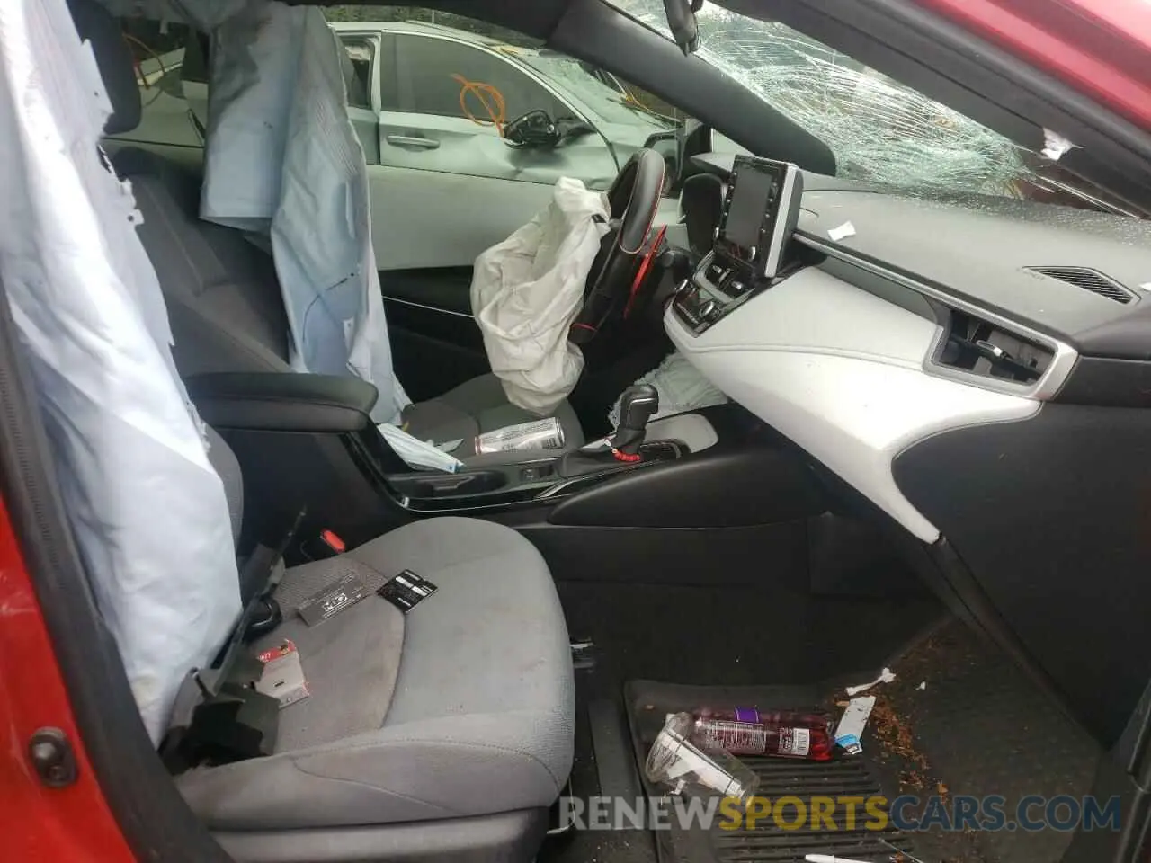 5 fotografías del automóvil dañado JTDS4RCE2LJ031936 TOYOTA COROLLA 2020