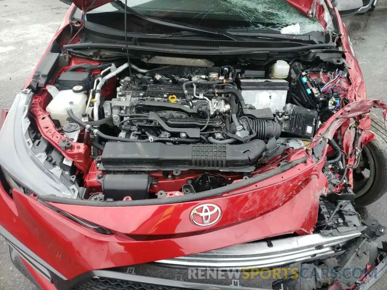 7 fotografías del automóvil dañado JTDS4RCE2LJ031936 TOYOTA COROLLA 2020