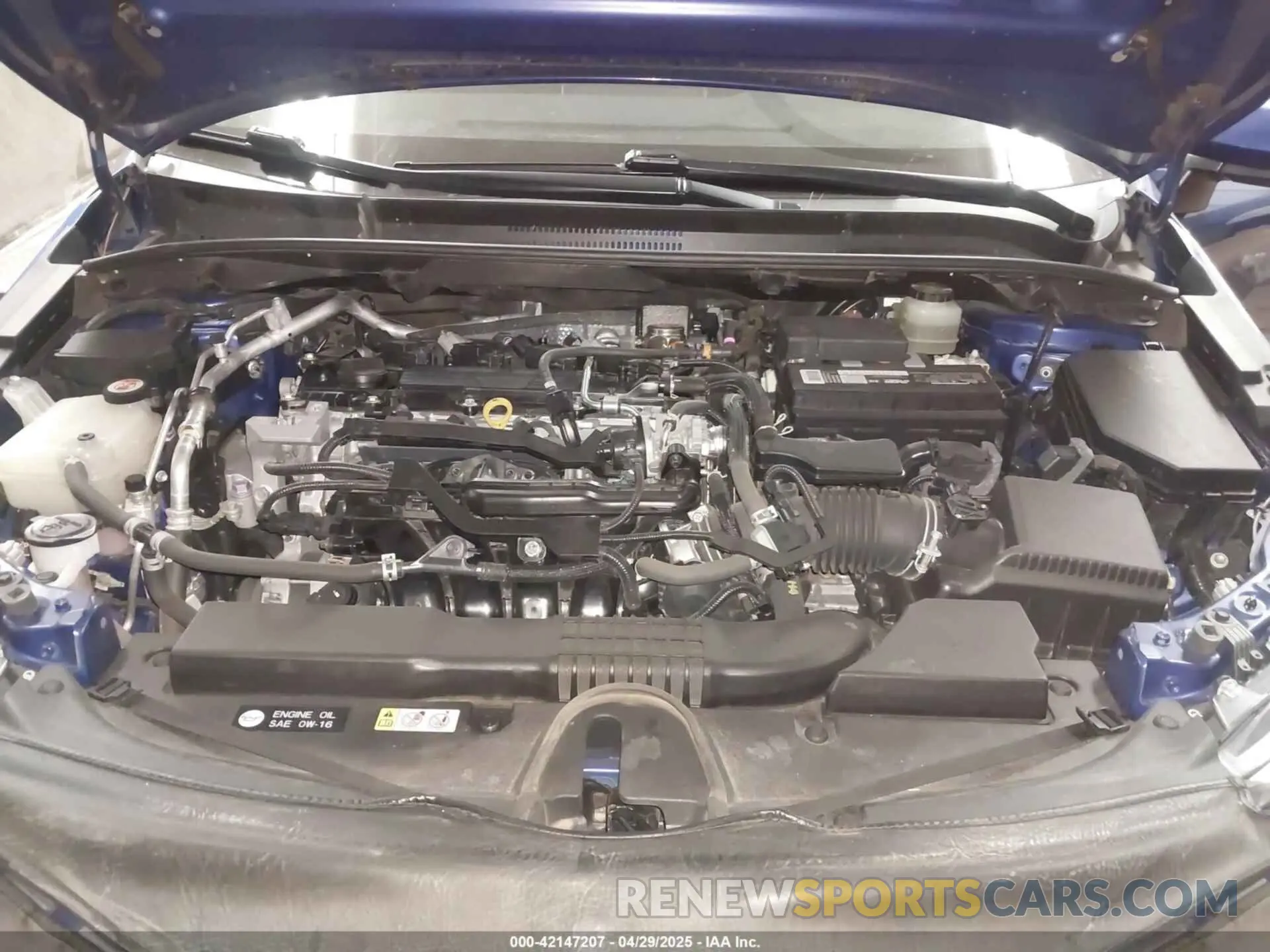 10 fotografías del automóvil dañado JTDS4RCE2LJ035498 TOYOTA COROLLA 2020