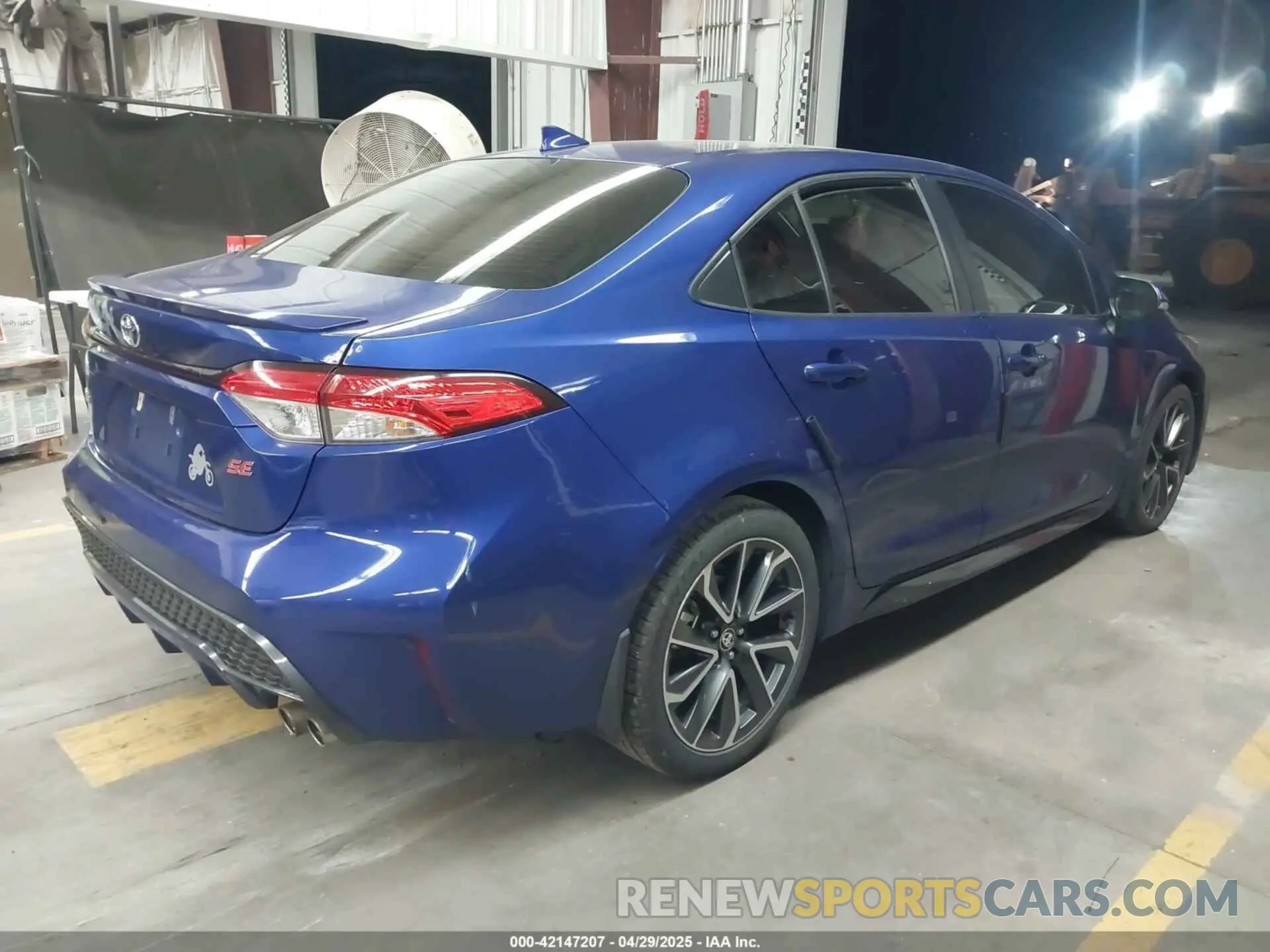 4 fotografías del automóvil dañado JTDS4RCE2LJ035498 TOYOTA COROLLA 2020