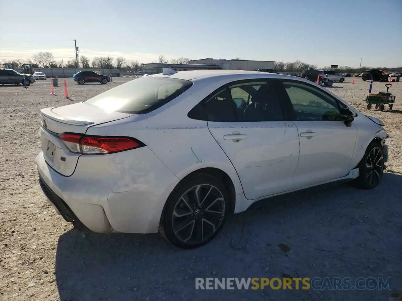 3 fotografías del automóvil dañado JTDS4RCE2LJ037056 TOYOTA COROLLA 2020