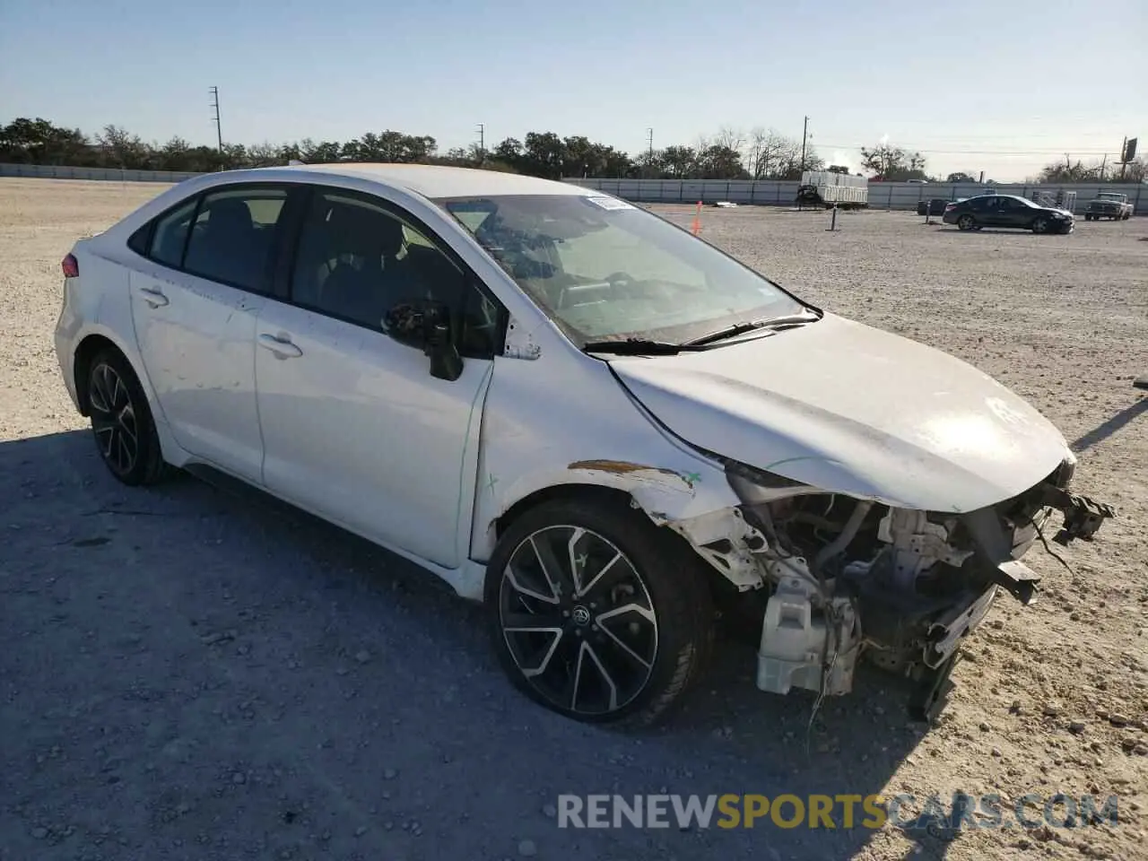 4 fotografías del automóvil dañado JTDS4RCE2LJ037056 TOYOTA COROLLA 2020