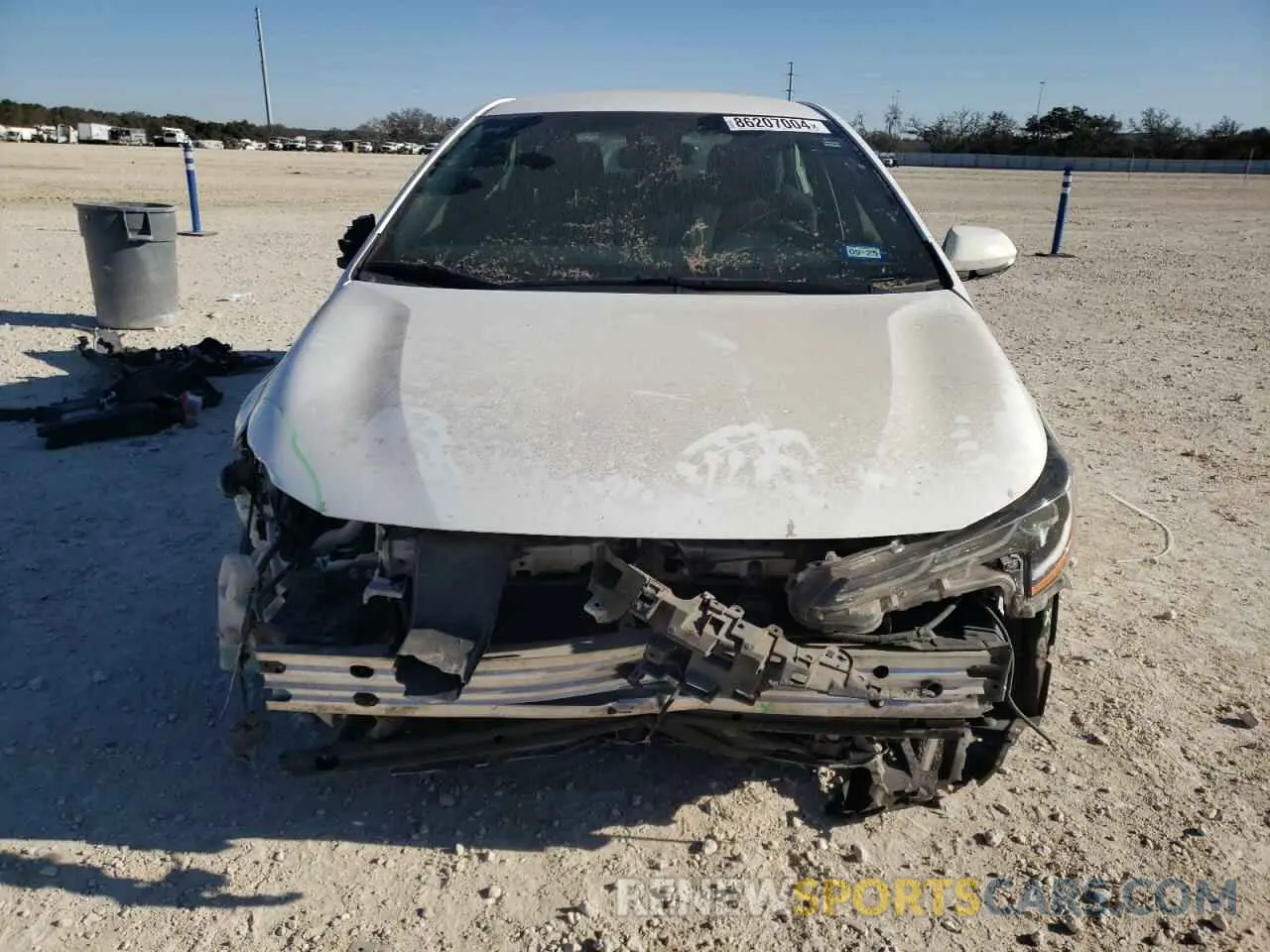 5 fotografías del automóvil dañado JTDS4RCE2LJ037056 TOYOTA COROLLA 2020