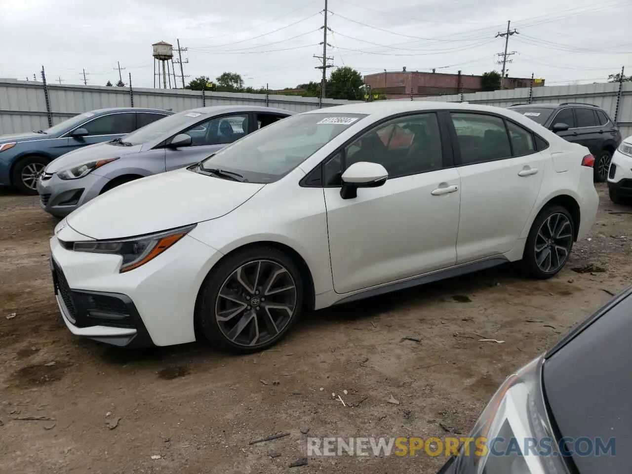1 fotografías del automóvil dañado JTDS4RCE2LJ039681 TOYOTA COROLLA 2020