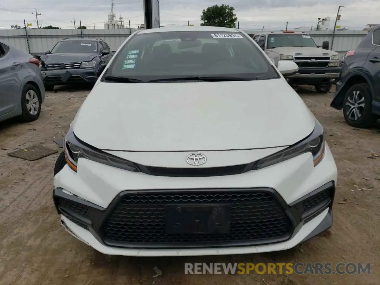 5 fotografías del automóvil dañado JTDS4RCE2LJ039681 TOYOTA COROLLA 2020