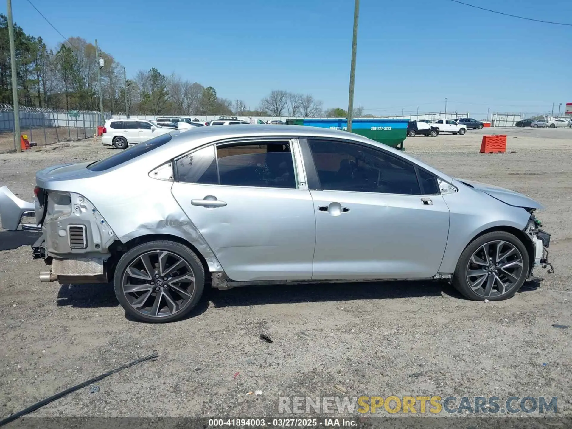 14 fotografías del automóvil dañado JTDS4RCE2LJ041043 TOYOTA COROLLA 2020