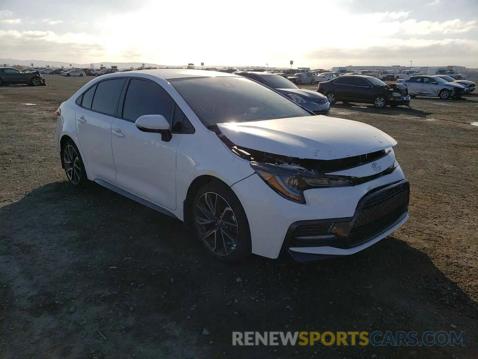 1 fotografías del automóvil dañado JTDS4RCE2LJ044234 TOYOTA COROLLA 2020