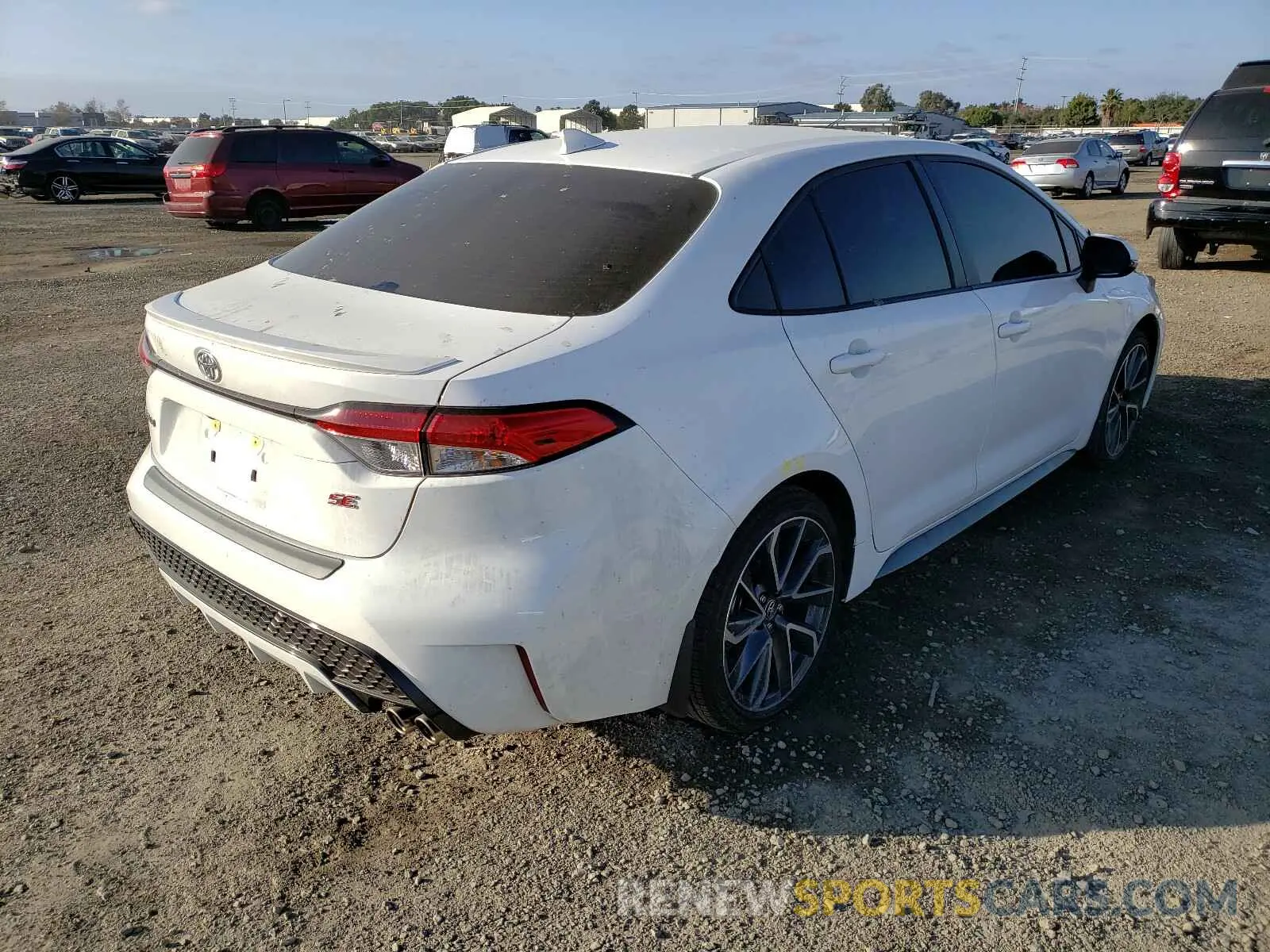 4 fotografías del automóvil dañado JTDS4RCE2LJ044234 TOYOTA COROLLA 2020