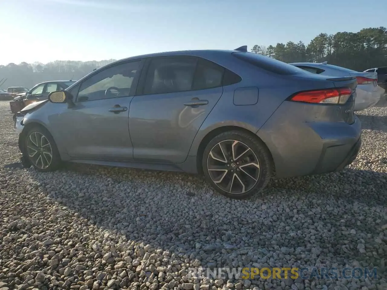 2 fotografías del automóvil dañado JTDS4RCE2LJ045383 TOYOTA COROLLA 2020