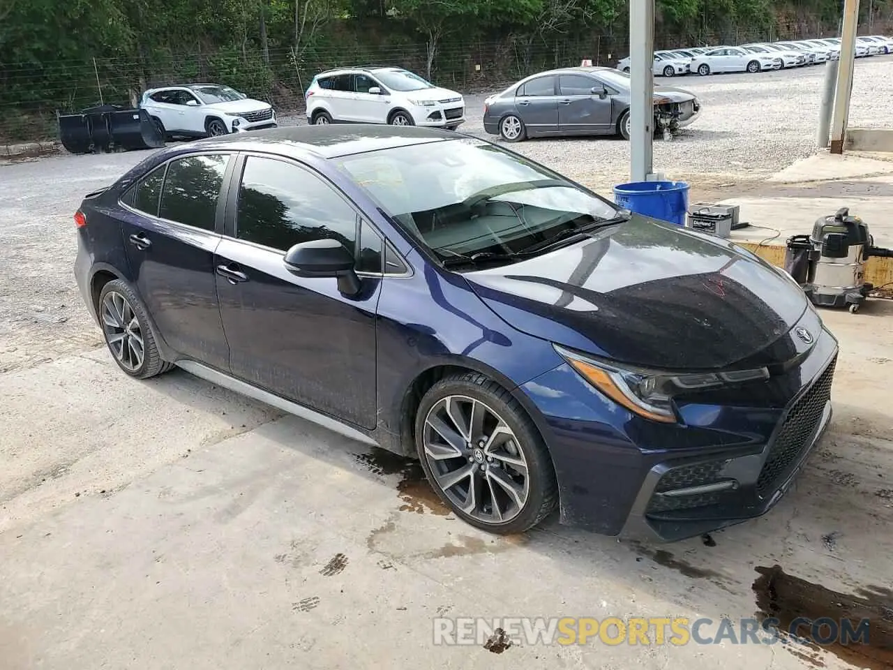 4 fotografías del automóvil dañado JTDS4RCE2LJ051670 TOYOTA COROLLA 2020