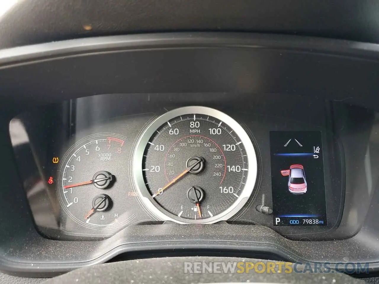 9 fotografías del automóvil dañado JTDS4RCE2LJ051670 TOYOTA COROLLA 2020