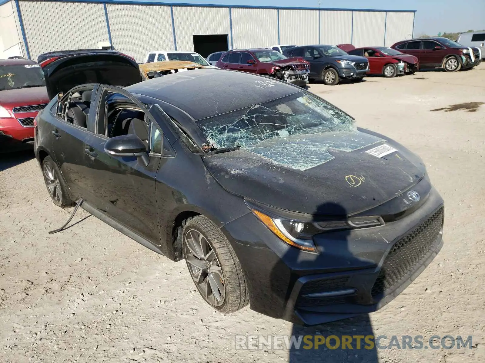 1 fotografías del automóvil dañado JTDS4RCE2LJ053015 TOYOTA COROLLA 2020
