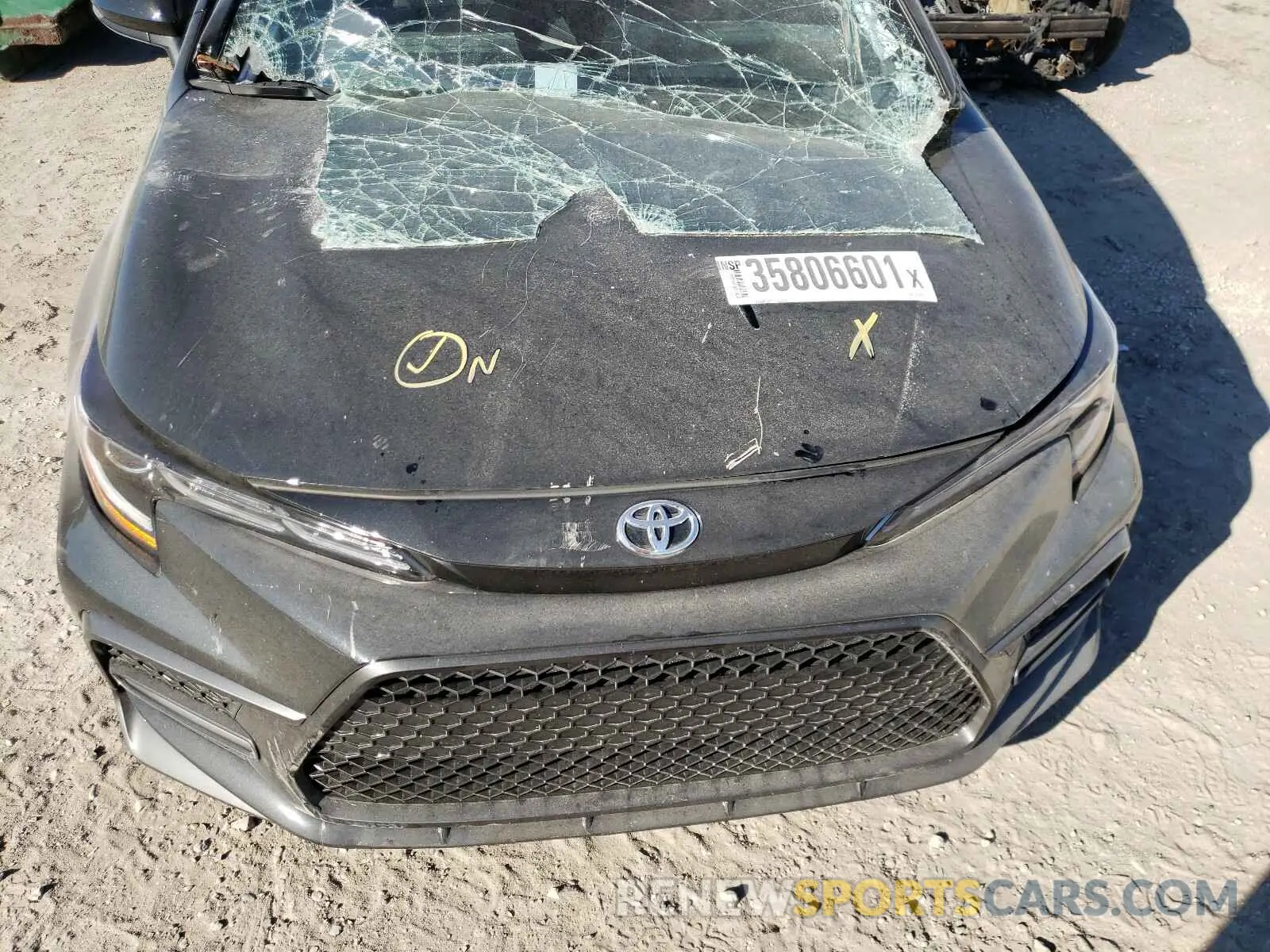 7 fotografías del automóvil dañado JTDS4RCE2LJ053015 TOYOTA COROLLA 2020