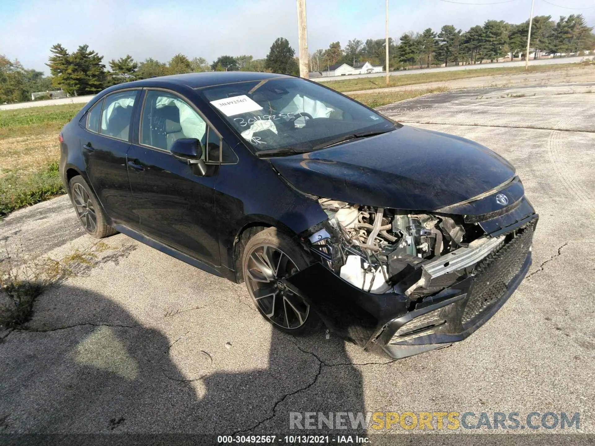 1 fotografías del automóvil dañado JTDS4RCE3LJ005748 TOYOTA COROLLA 2020