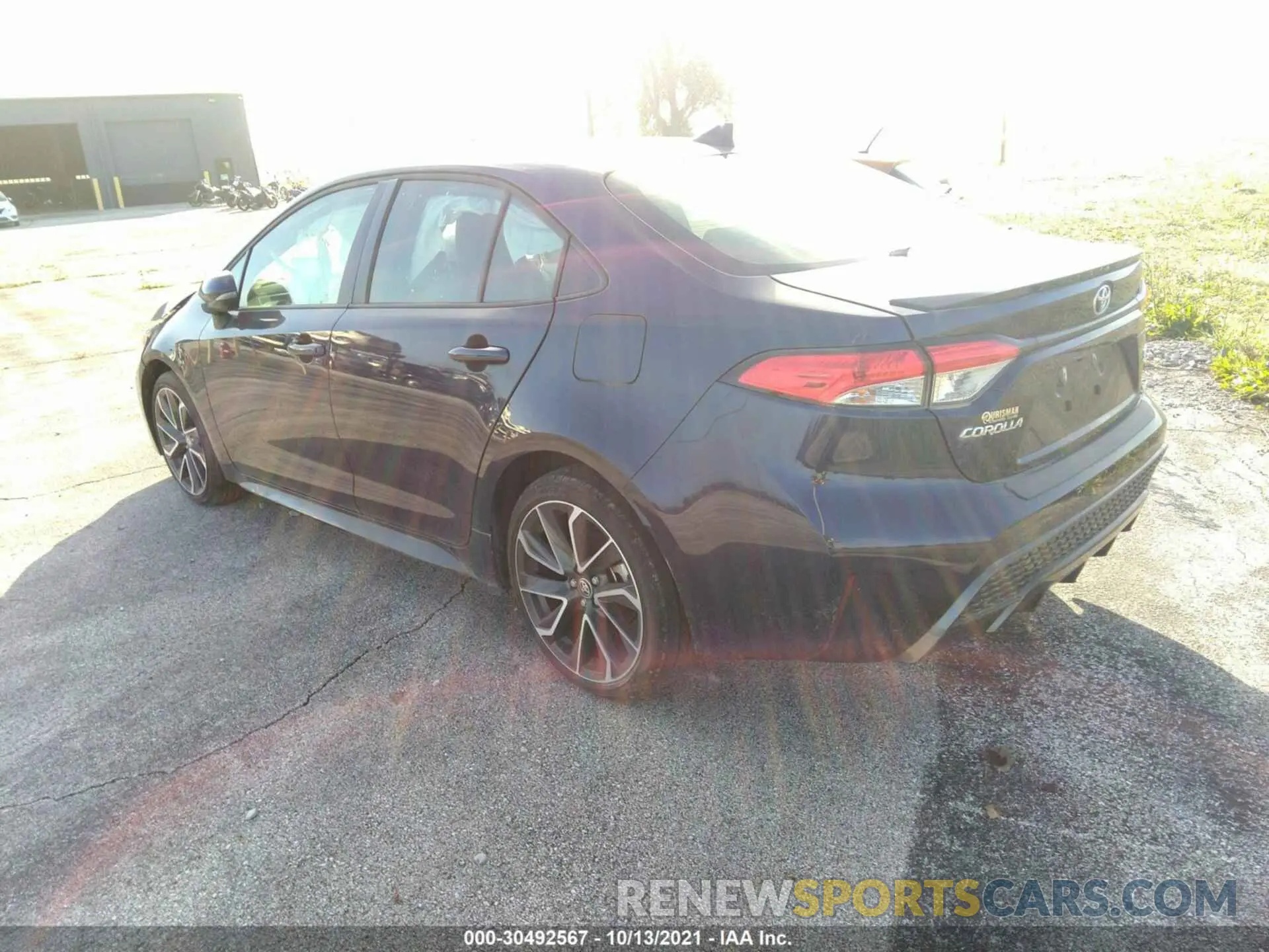 3 fotografías del automóvil dañado JTDS4RCE3LJ005748 TOYOTA COROLLA 2020