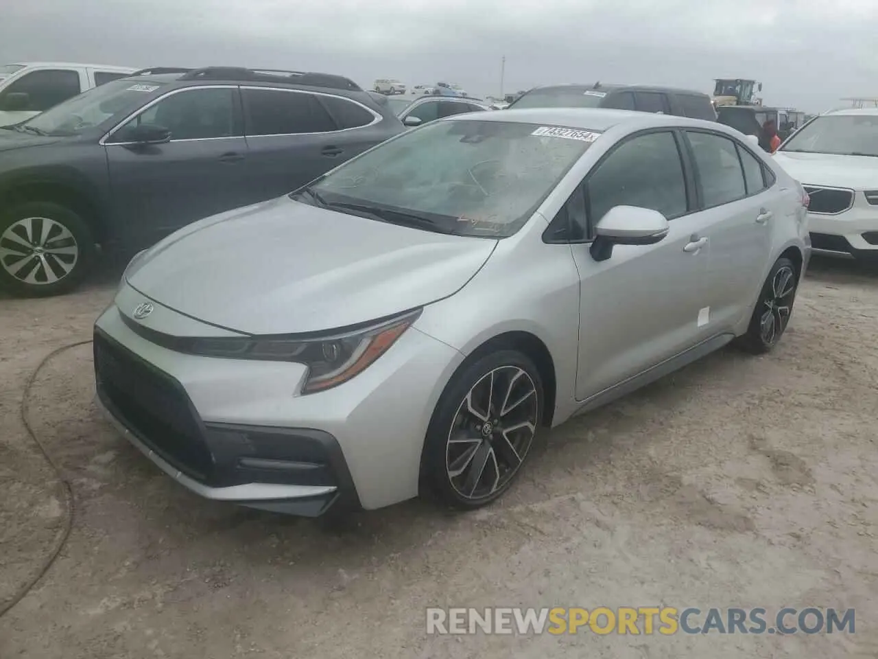1 fotografías del automóvil dañado JTDS4RCE3LJ029001 TOYOTA COROLLA 2020