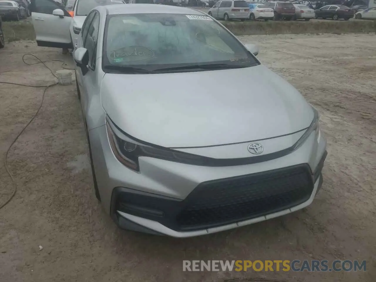 5 fotografías del automóvil dañado JTDS4RCE3LJ029001 TOYOTA COROLLA 2020